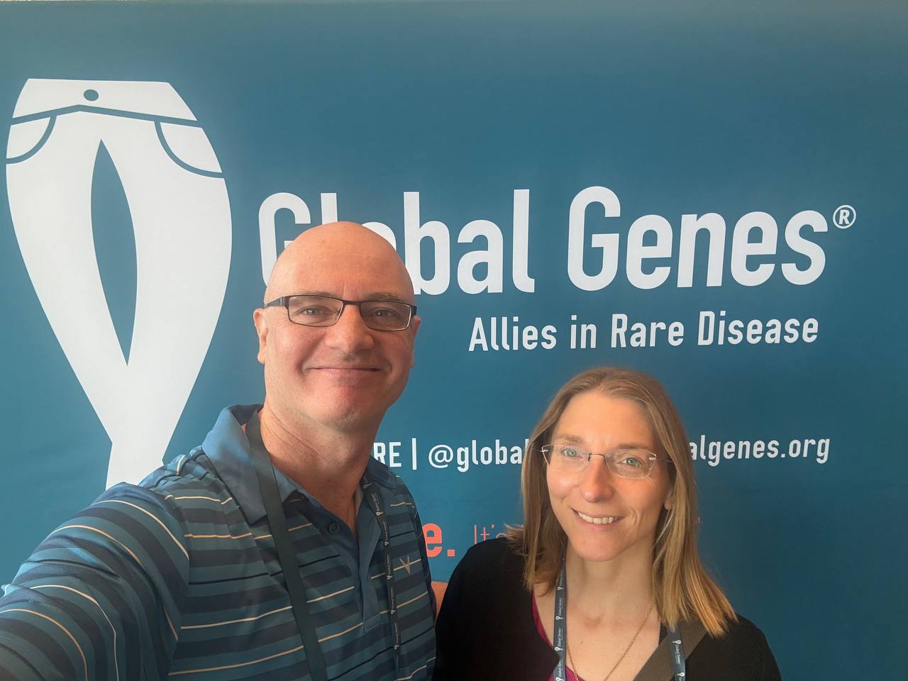 POU3F3 Foundation representatives at the Global Genes Allies in Rare Disease Conference in Boston